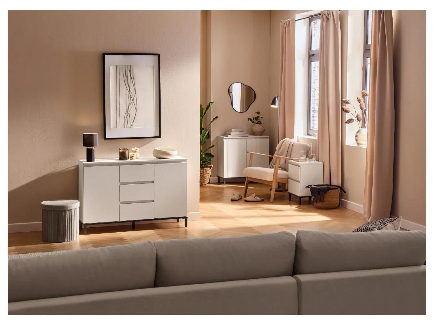 LIVARNO Meuble bas, 75,6 x 75 x 33 cm
