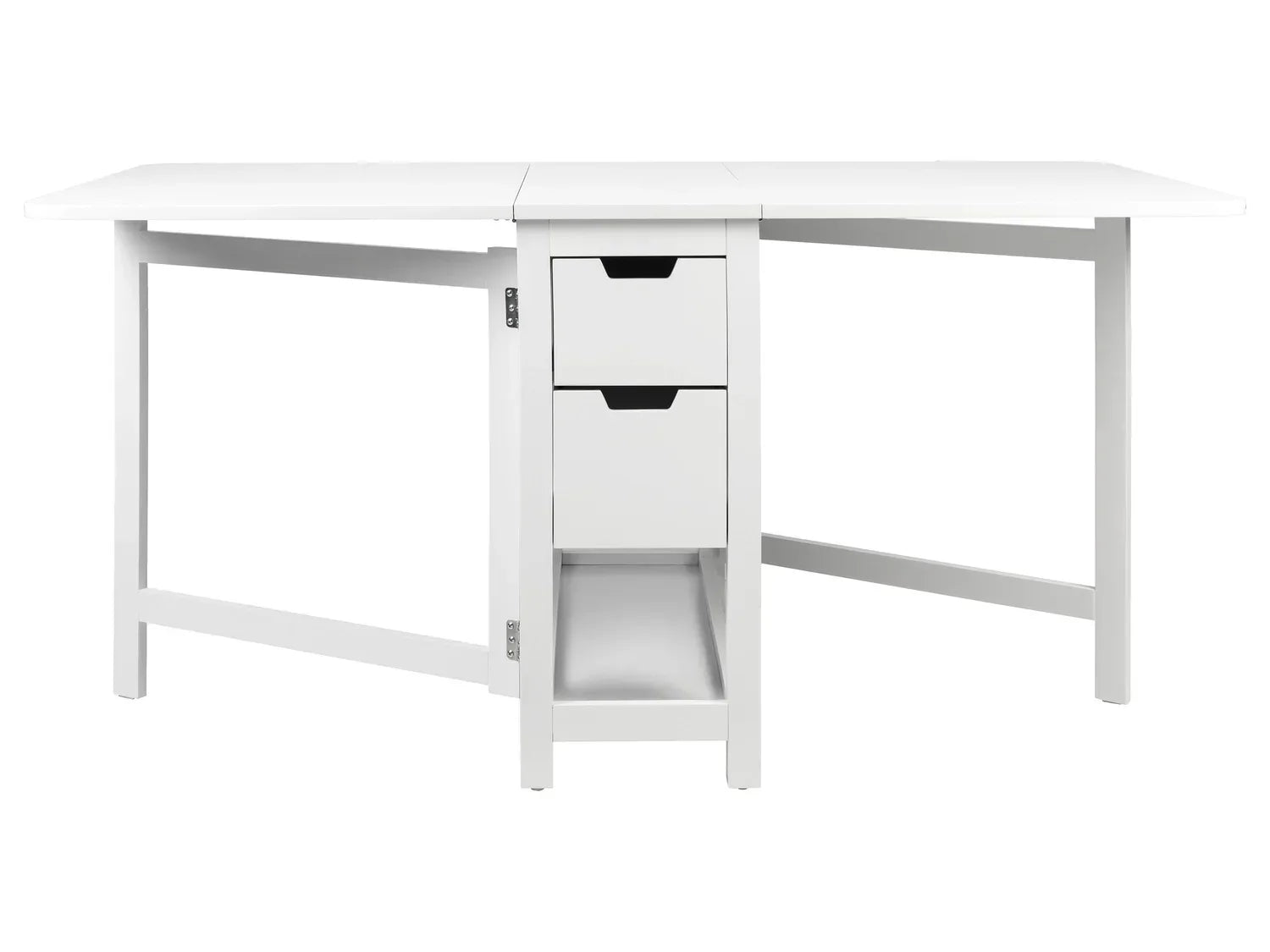 LIVARNO home Table pliante, 150 x 74 x 80 cm, blanche