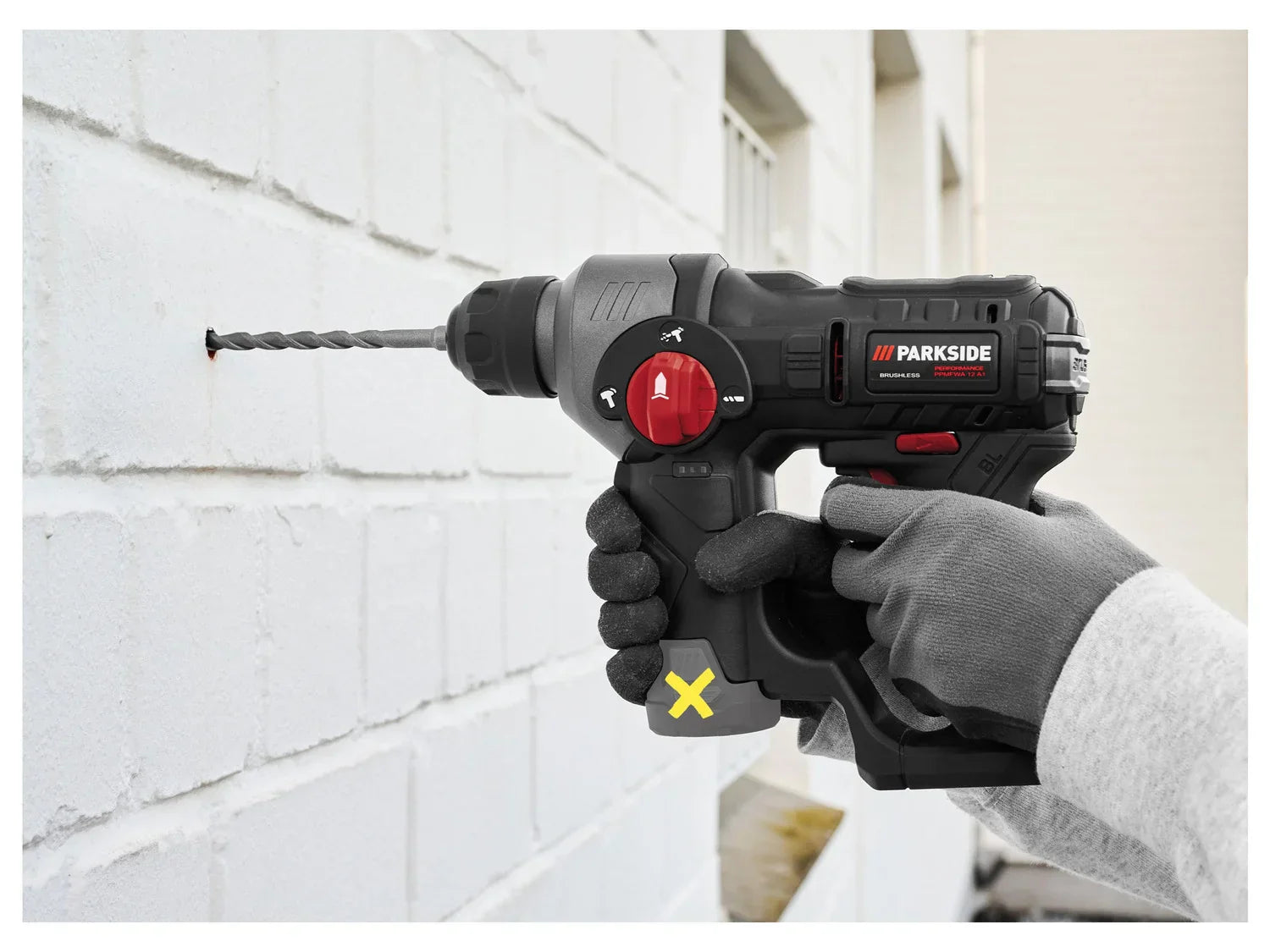 PARKSIDE PERFORMANCE Marteau perforateur sans fil PBHAP 12 A, 12 V