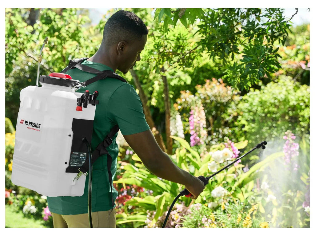 PARKSIDE PERFORMANCE Pulvrisateur  dos sans fil PPARDS 16 D3, 16 L, 20 V