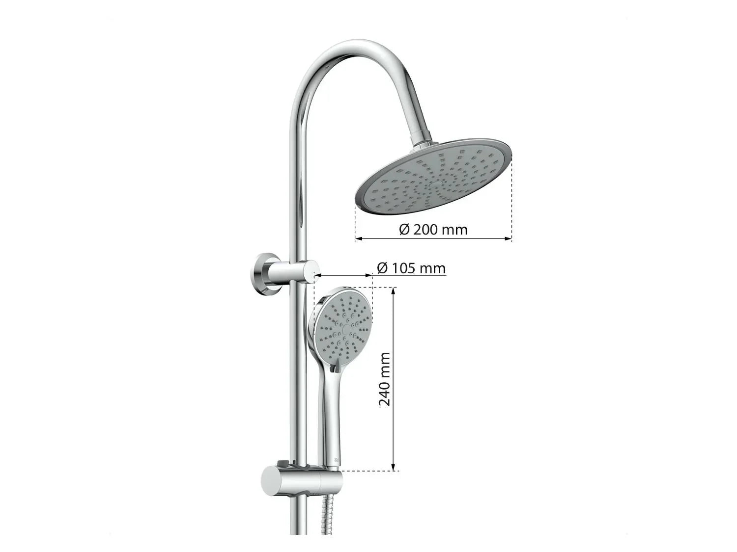 Eisl Colonne de douche EASY RAIN