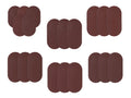 PARKSIDE Set de 30 papiers abrasifs pour ponceuse multisupports
