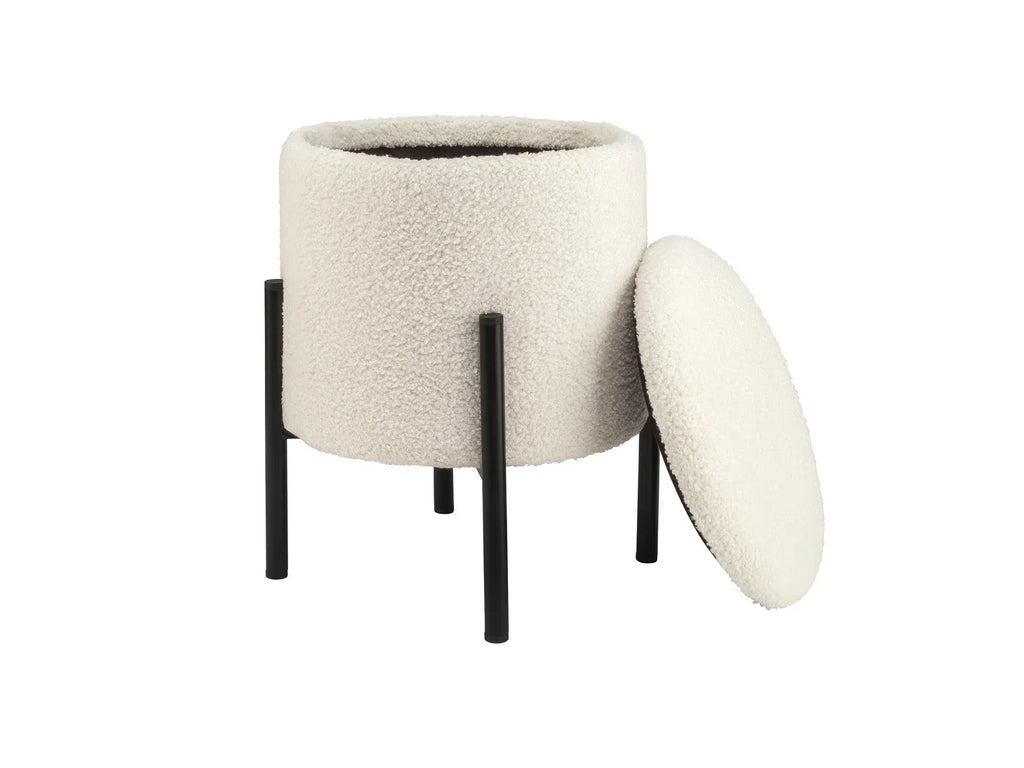 LIVARNO home Tabouret avec compartiment de rangement,  35 cm