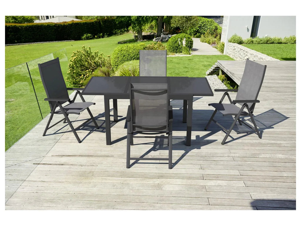 LIVARNO Lot de 2 fauteuils pliables Houston