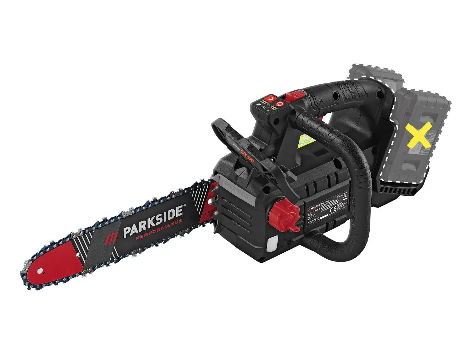 PARKSIDE PERFORMANCE Trononneuse d'lagage PPAKS 40-Li A1, 40 V