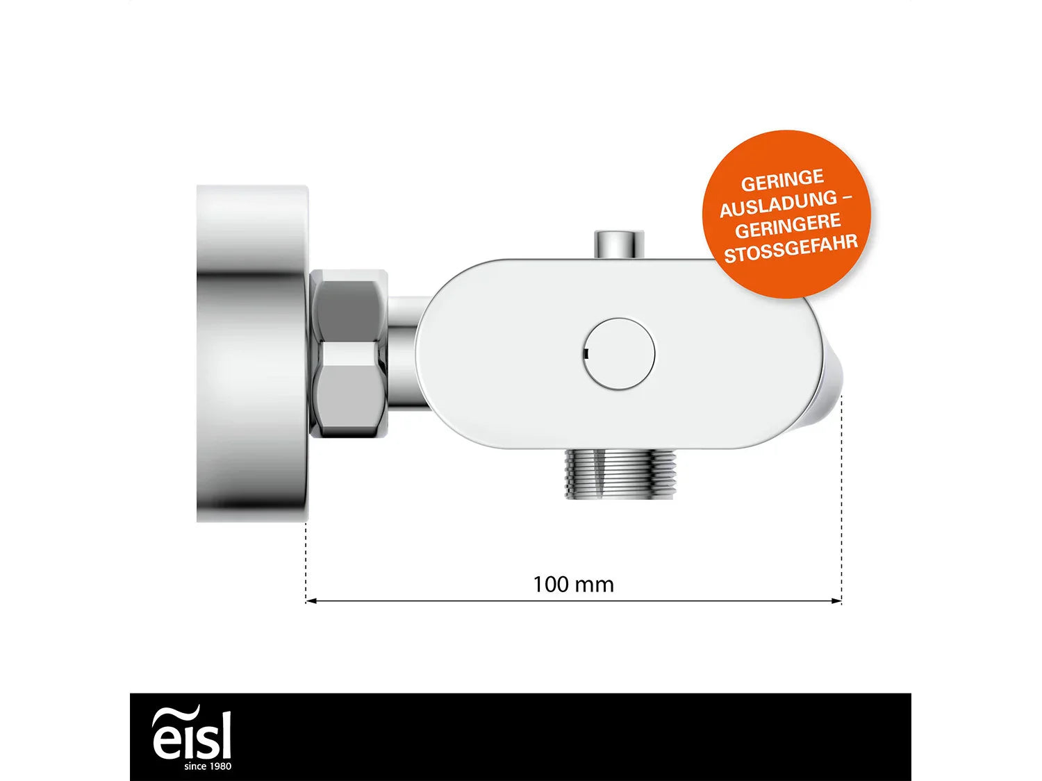 Eisl Mitigeur de salle de bain CARNEO, avec thermostat