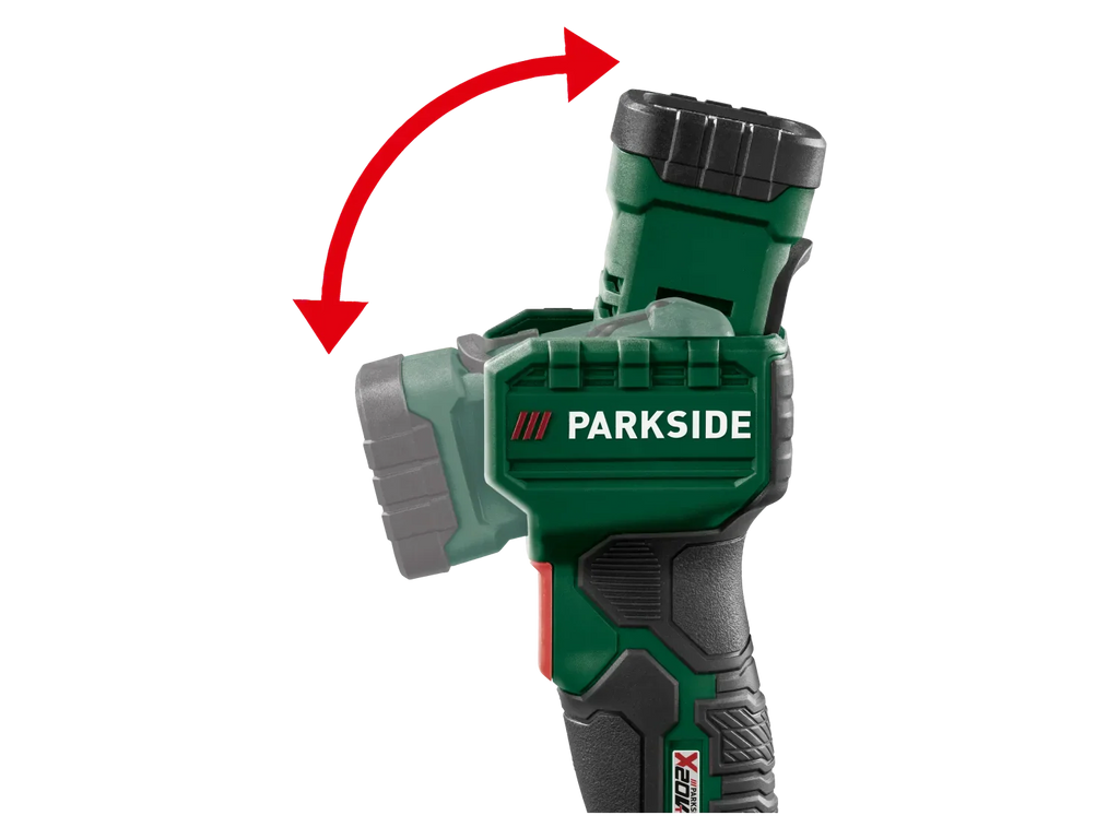 PARKSIDE Lampe torche  LED, 280 lm, 20 V