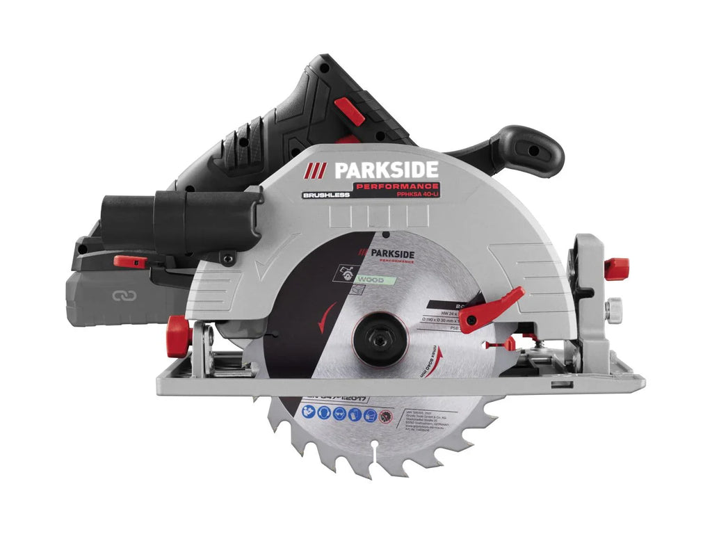 PARKSIDE PERFORMANCE Scie circulaire sans fil PPHKSA 40-Li B2,  190 mm, 40 V