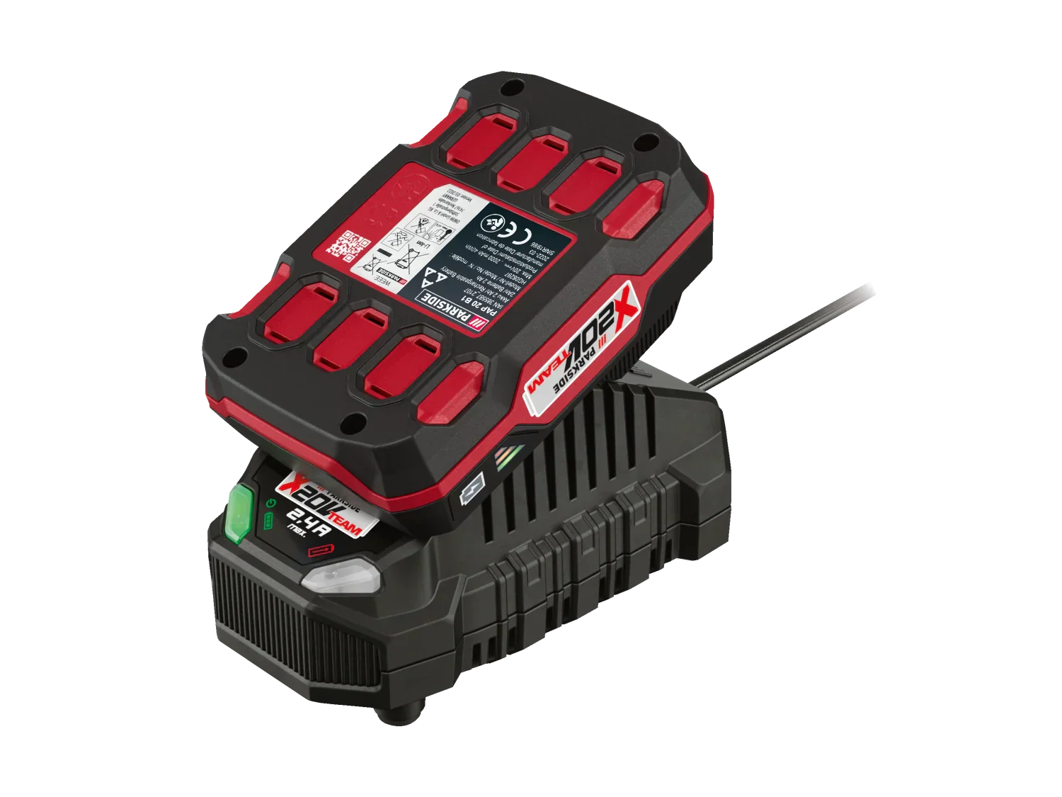 PARKSIDE Batterie + Chargeur, 2 Ah, 20 V