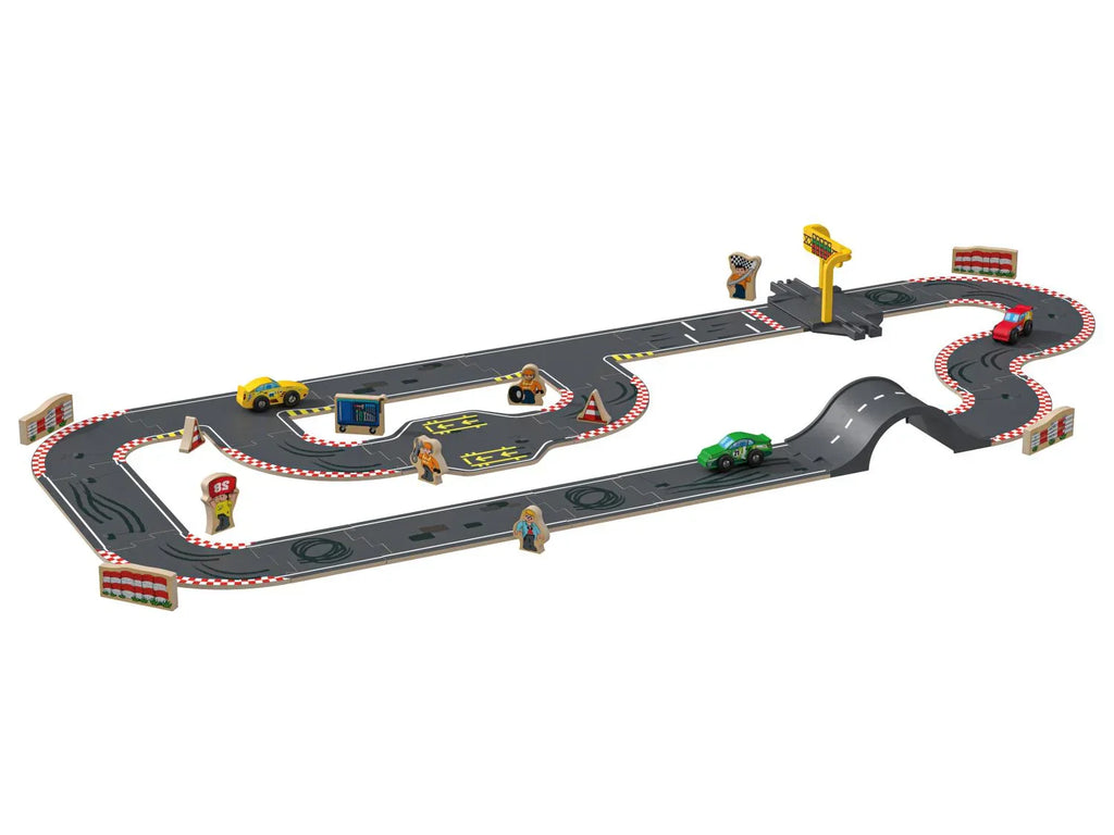 Playtive Set de circuit en bois