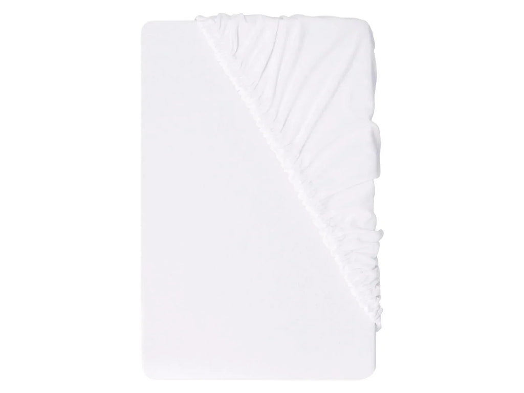 LIVARNO Lot de 2 draps-housses en jersey, 90-100 x 200 cm