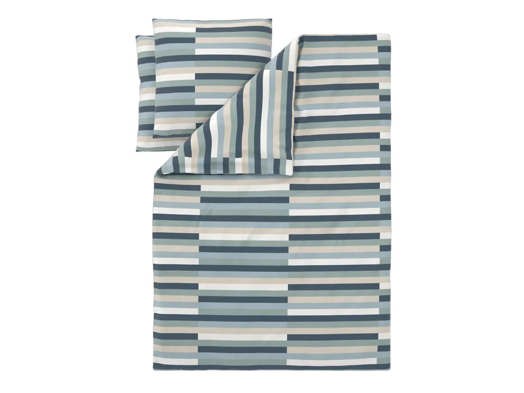 LIVARNO Parure de lit double face en satin microfibre, 260 x 240 cm