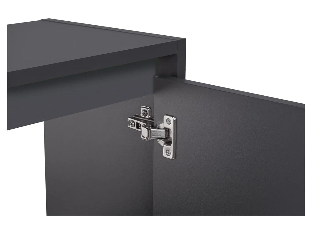 LIVARNO home Meuble sous-vasque Oslo, 60 x 55 x 28 cm, anthracite