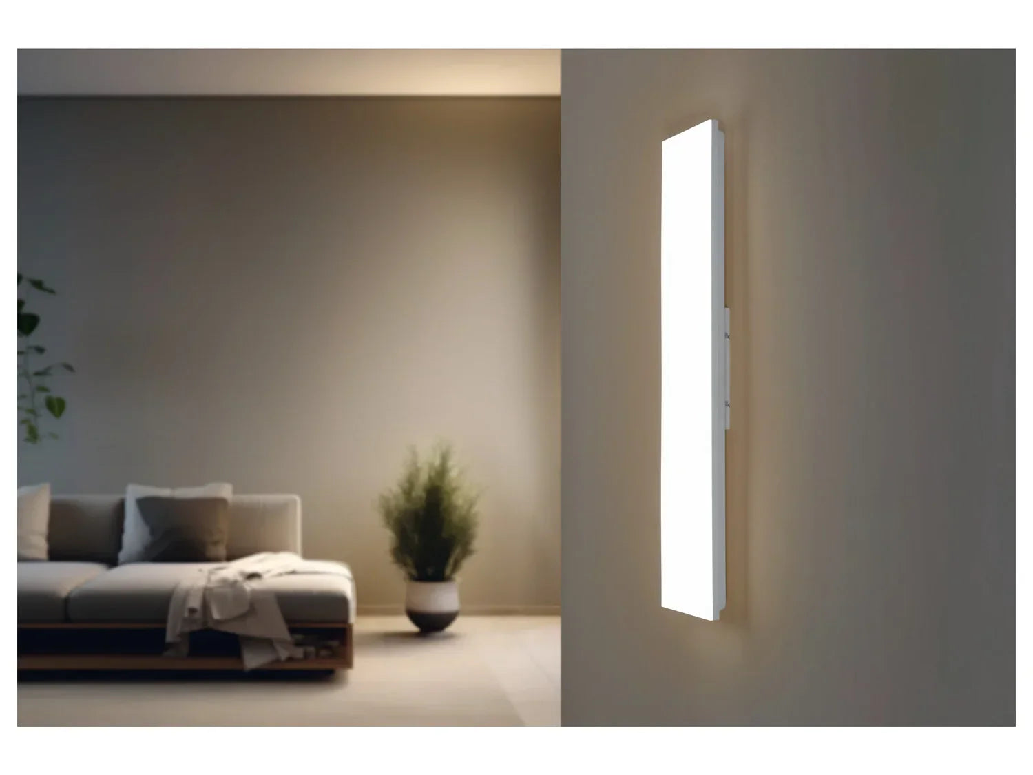 LIVARNO home Panneau LED pour plafond, 36 W