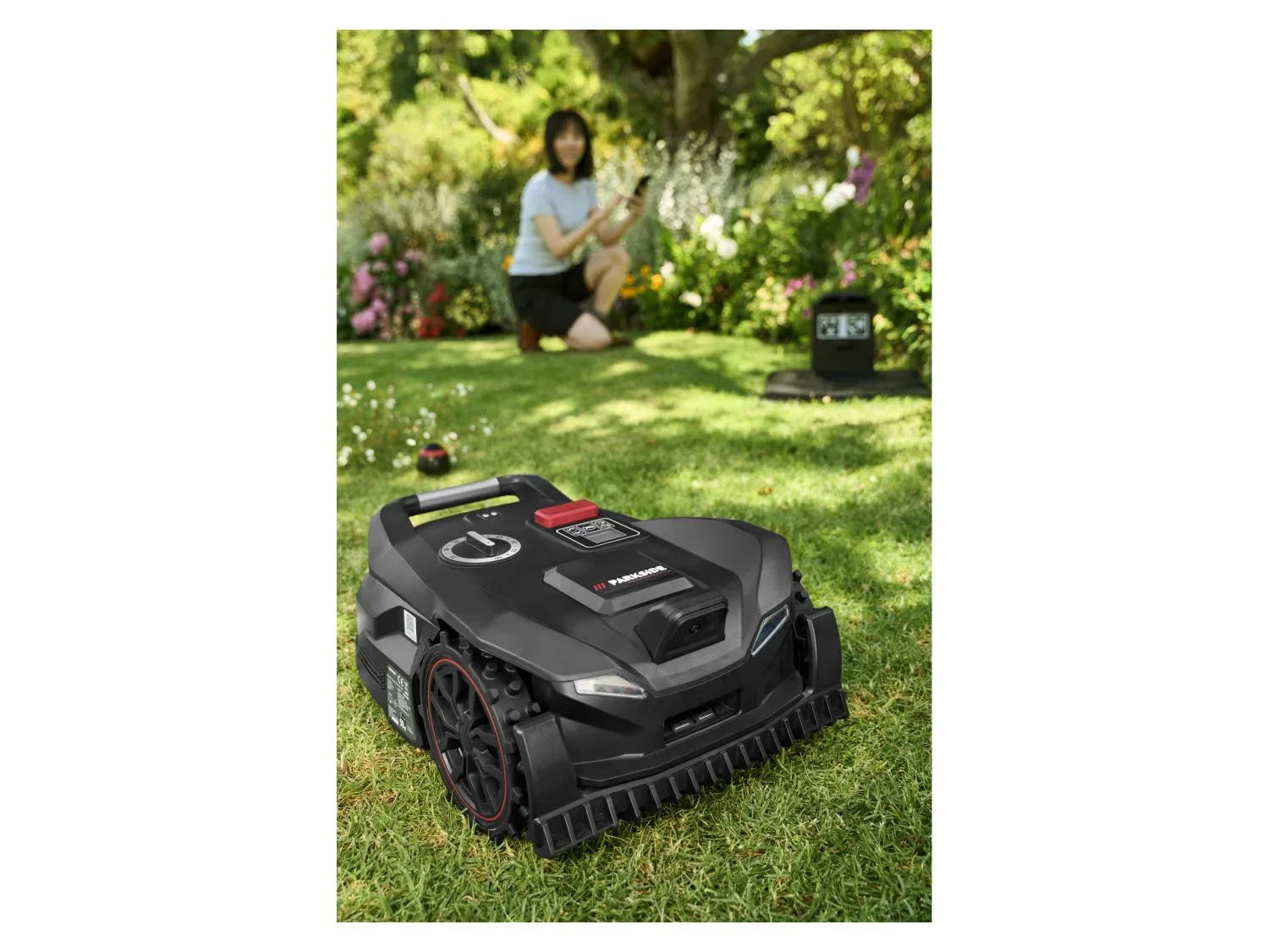 PARKSIDE PERFORMANCE Tondeuse robot Smart & Free PPAMR 1250 A1, 1250 m, 20 V