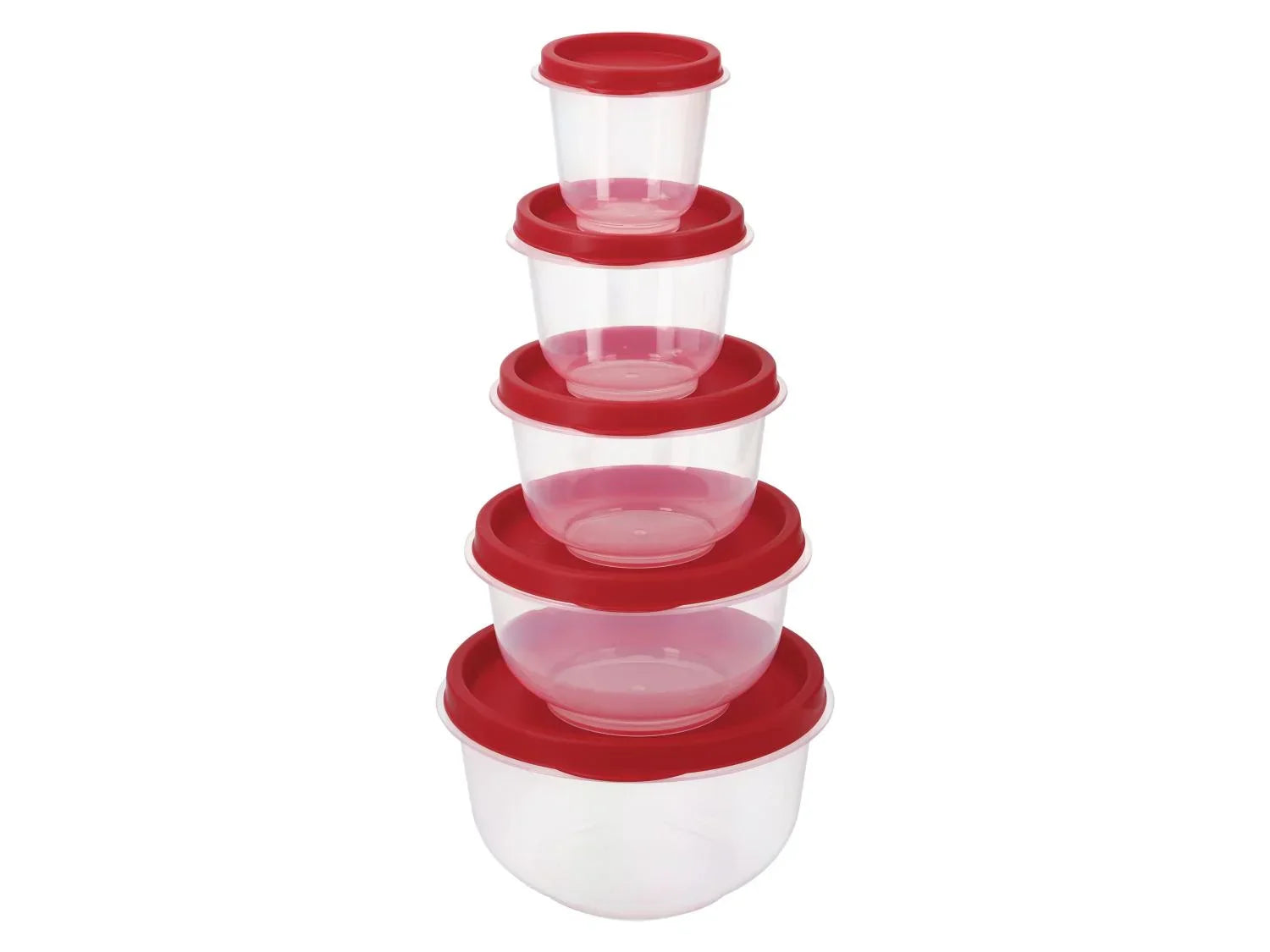 SILVERCREST Set de 5 botes de conservation
