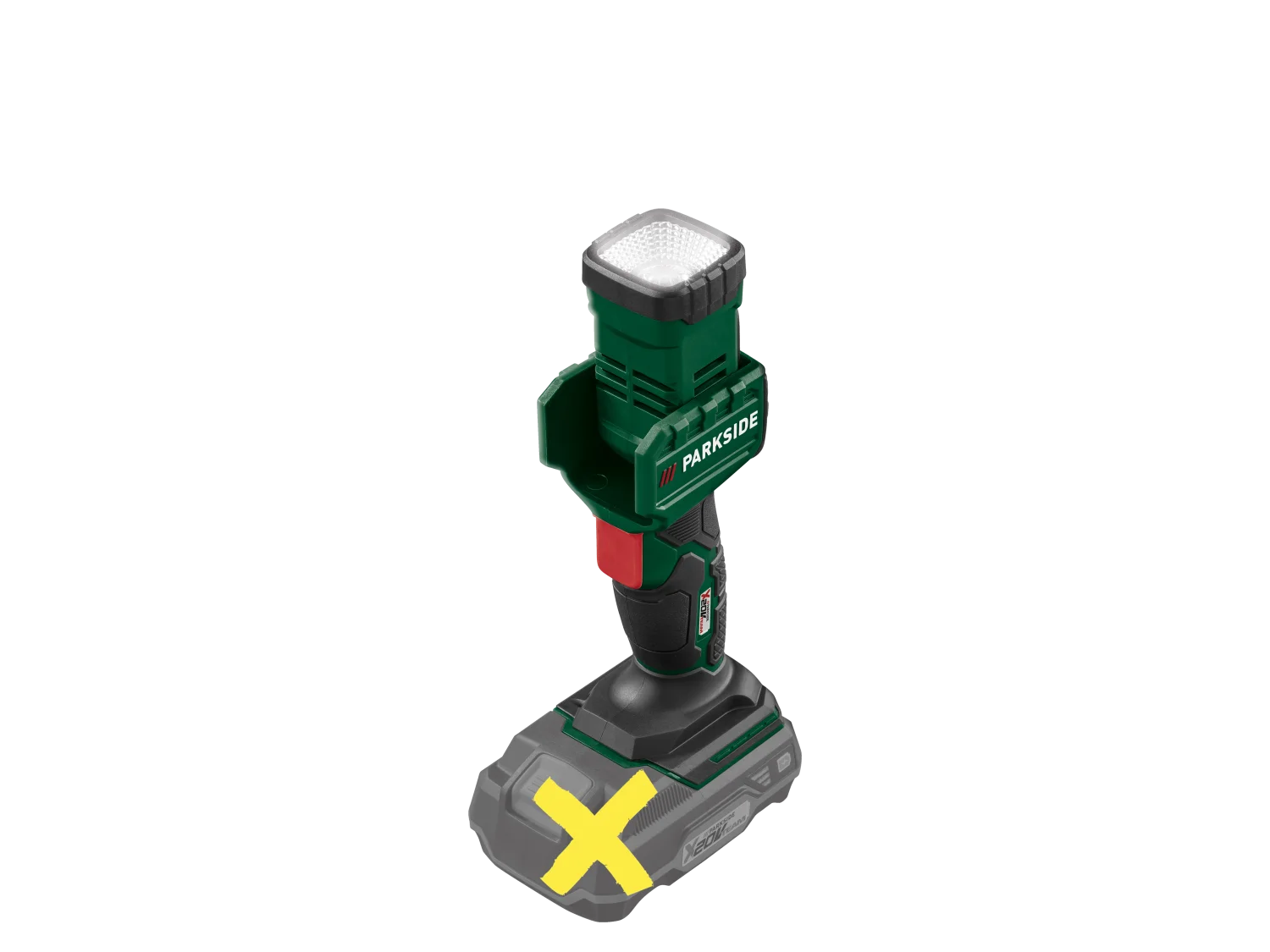 PARKSIDE Lampe torche  LED, 280 lm, 20 V