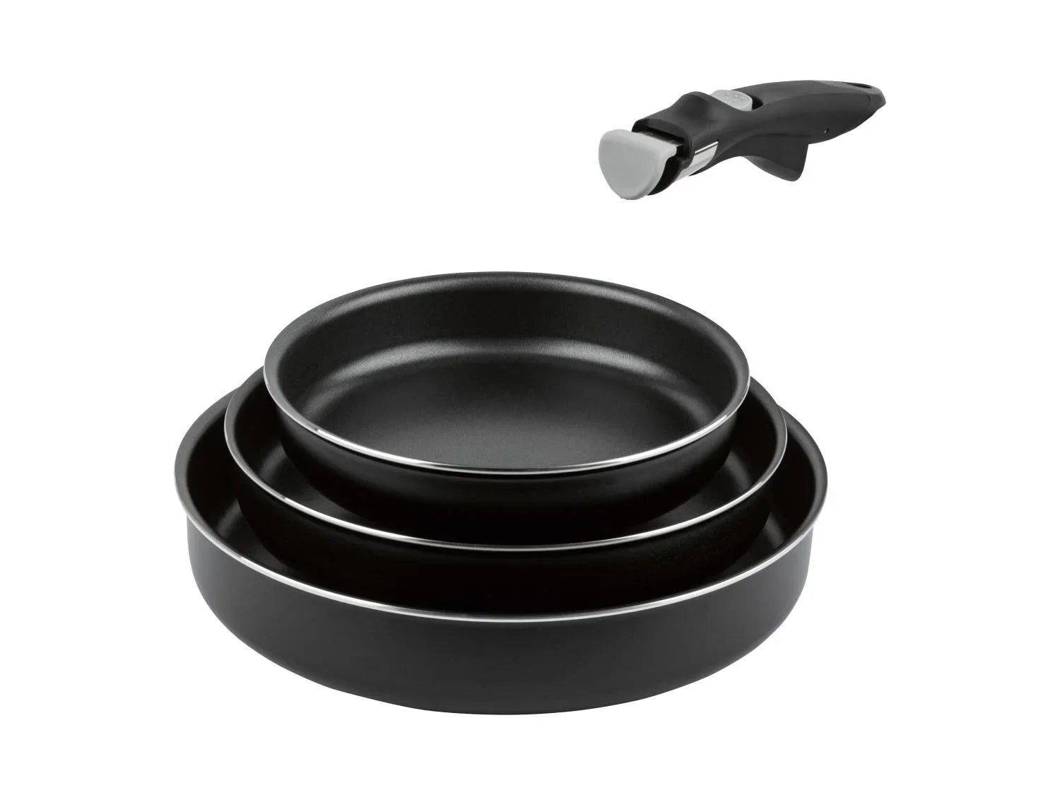 CRIVIT Set de casseroles en aluminium ou poles en aluminium