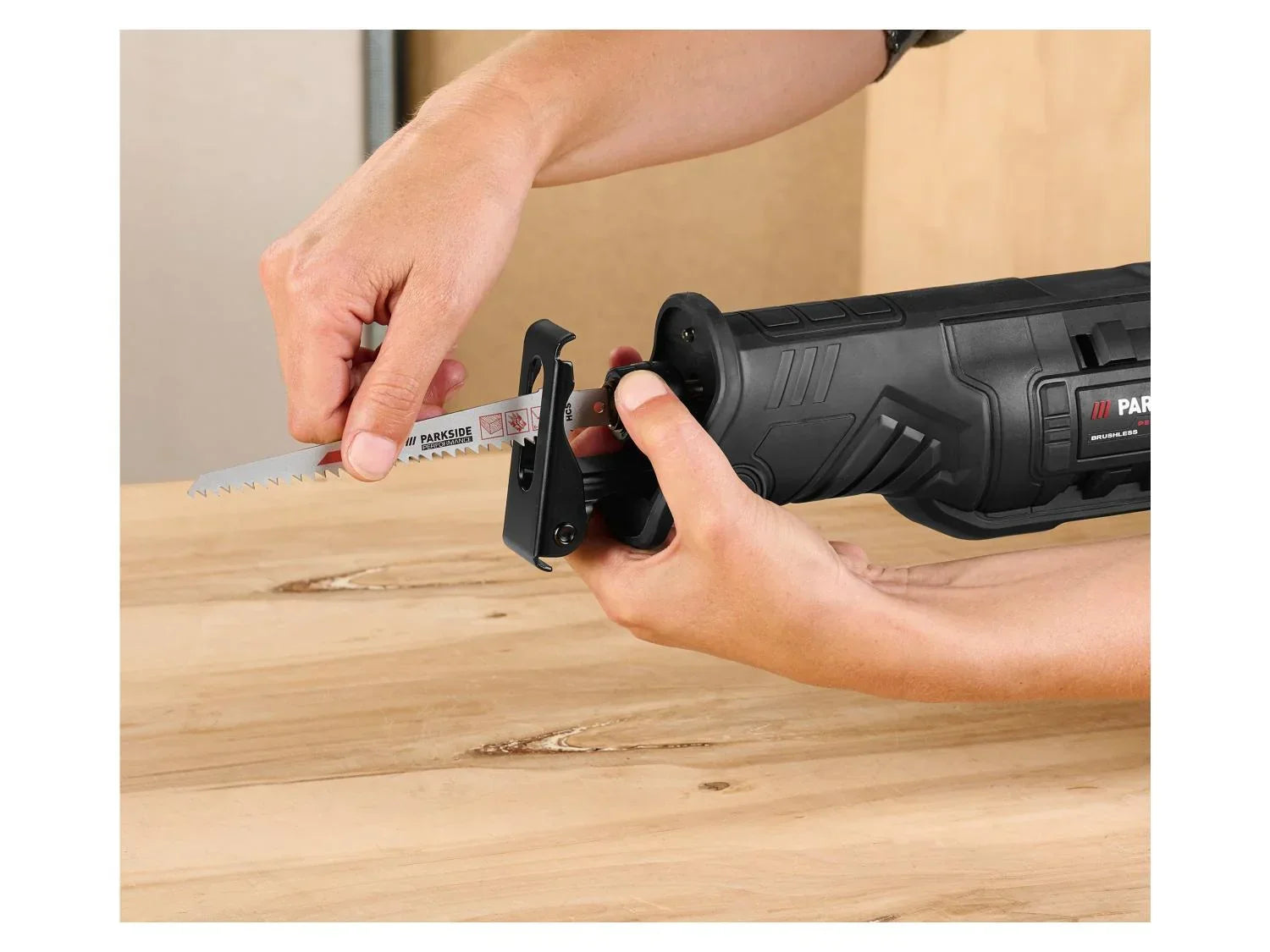 PARKSIDE PERFORMANCE Scie sabre sans fil PSSAP 20-Li D5, 20 V
