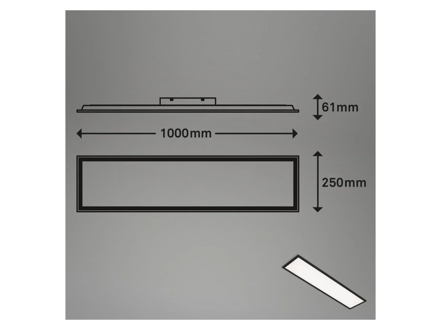 Briloner Panneau LED de plafond