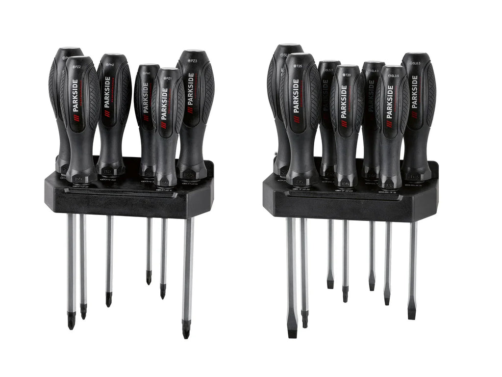 PARKSIDE PERFORMANCE Set de tournevis burin, 15 pices