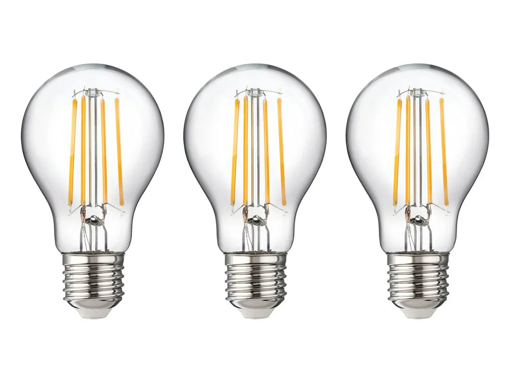 LIVARNO Lot de 3 ampoules LED  filament
