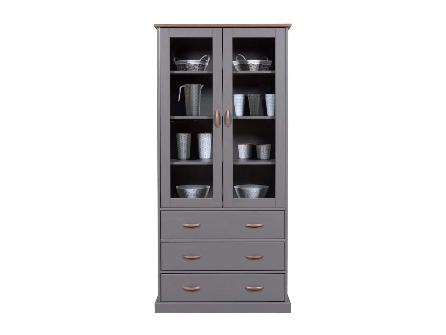 Inter Link Vitrine buffet Westerland , 90 x 38,40 x 190 cm