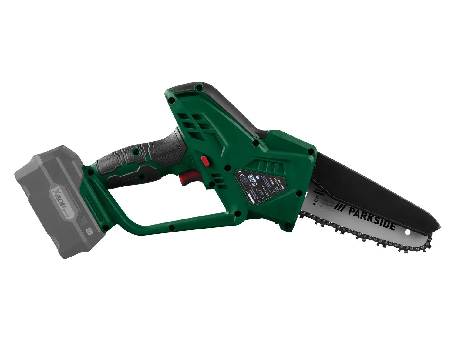 PARKSIDE Mini-trononneuse  bois sans fil PAGHS 20-Li A 20 V