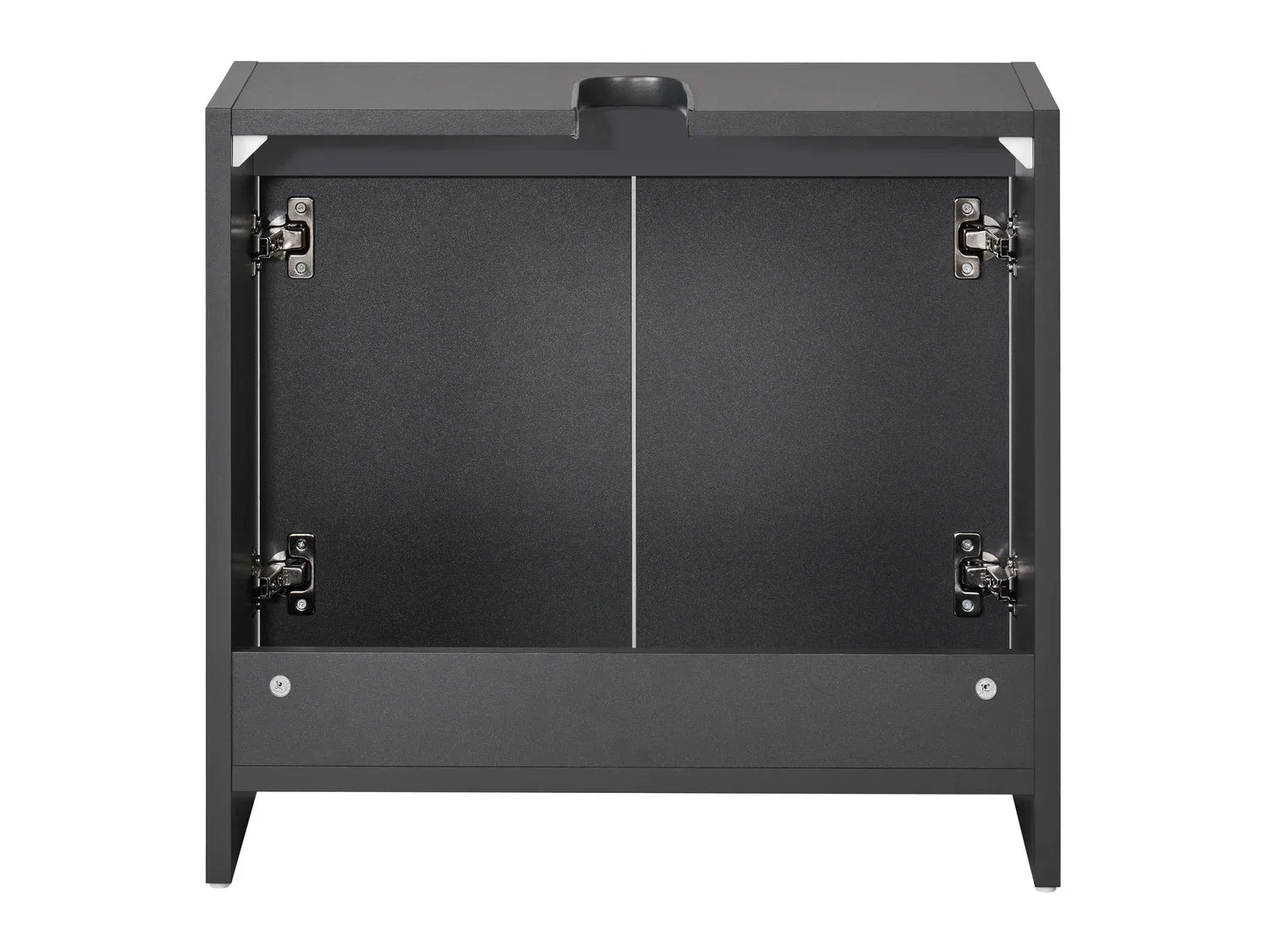 LIVARNO home Meuble sous-vasque Oslo, 60 x 55 x 28 cm, anthracite