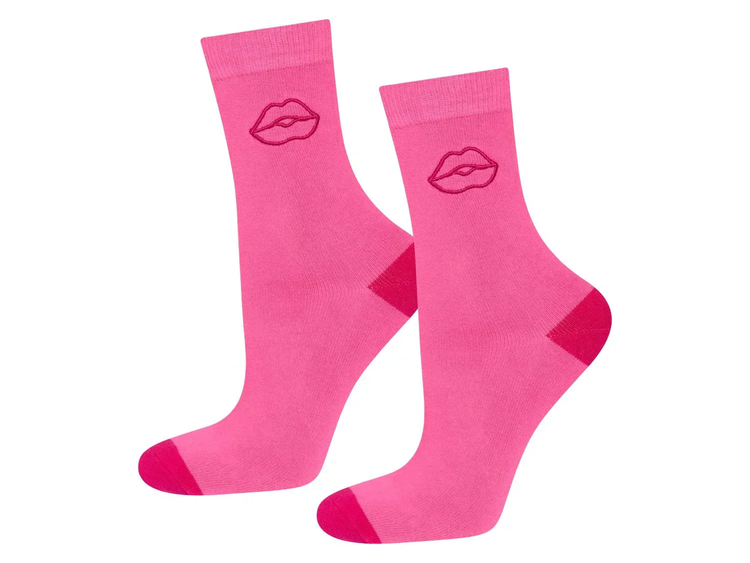 Soxo Lot de 2 paires de chaussettes femme