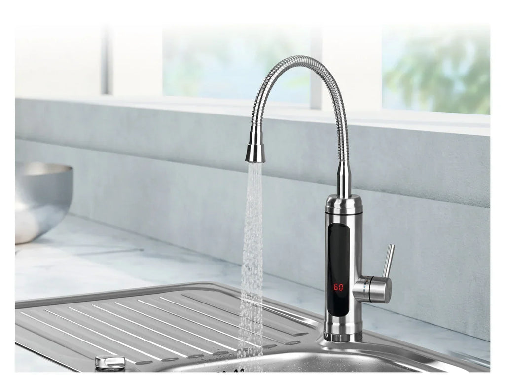 EASYmaxx Mitigeur robinet de cuisine, avec levier rond