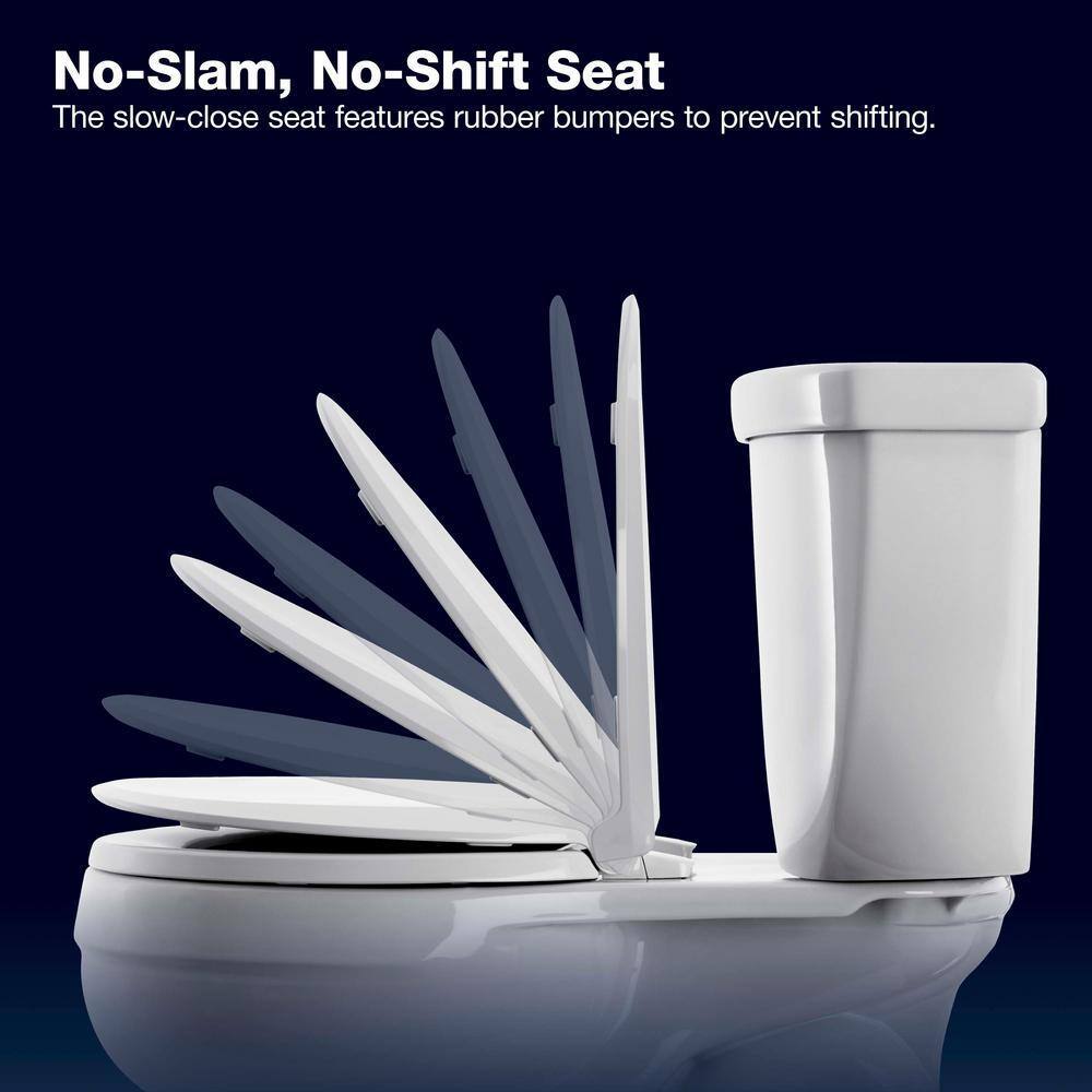Highline Arc Extra Tall Elongated Toilet 1.28 GPF White with Seat