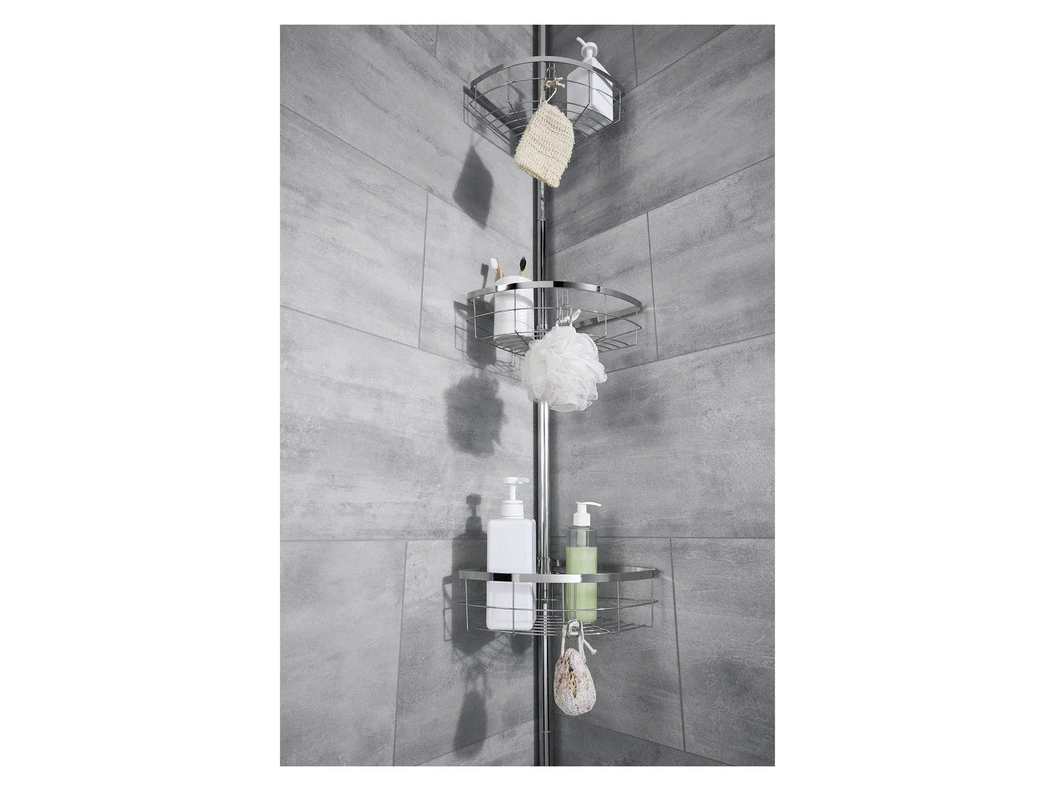 LIVARNO home Etagre de douche tlescopique