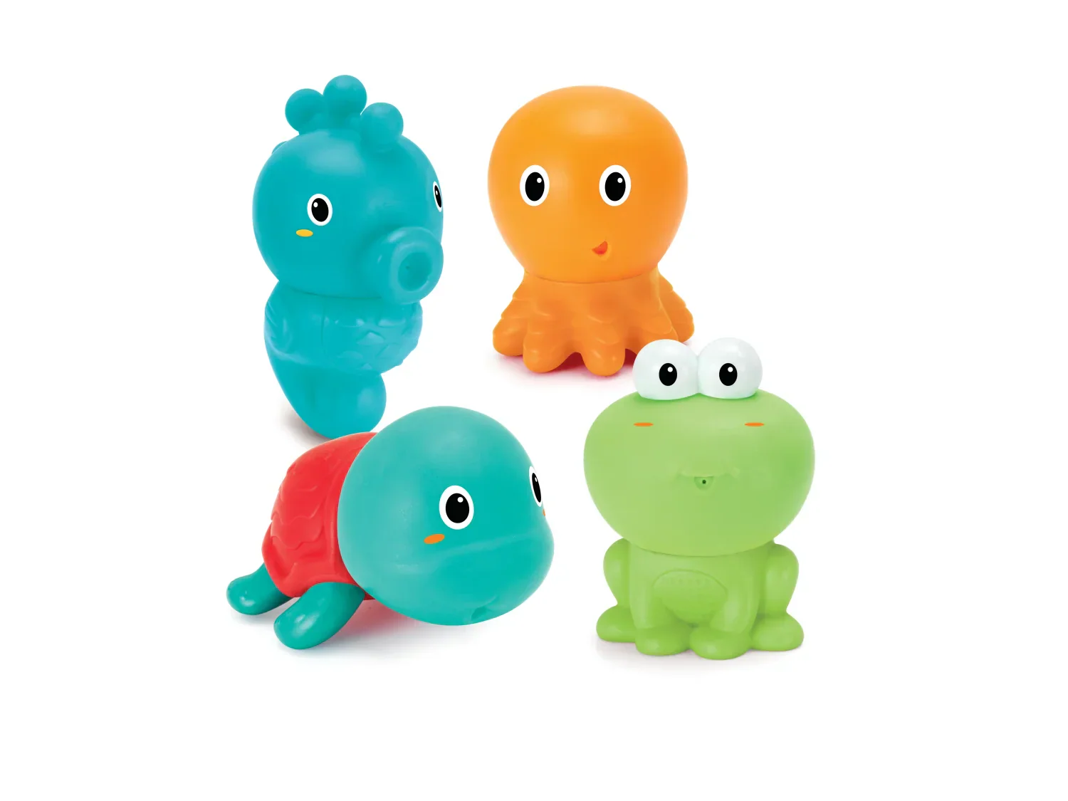 Infantino Lot de 4 arroseurs de bain