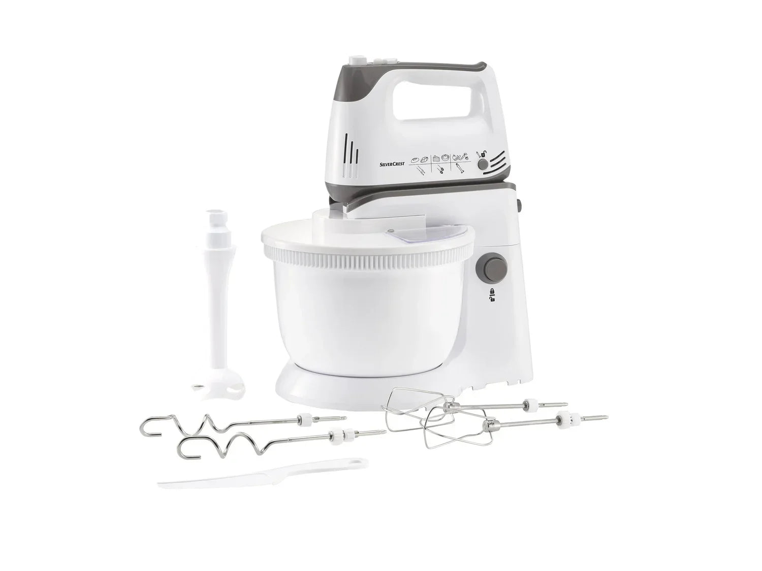 SILVERCREST KITCHEN TOOLS Batteur avec accessoires SHMS 300 D2, 300 W