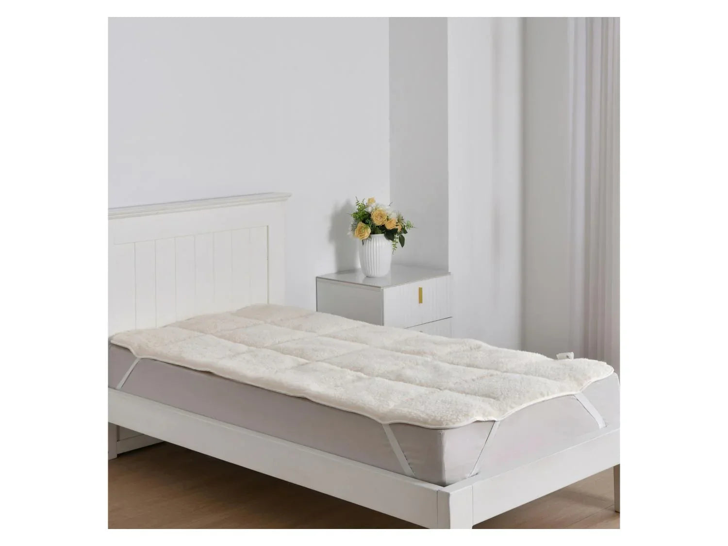 TXL Comfort Surmatelas en laine vierge, 140 x 190 cm
