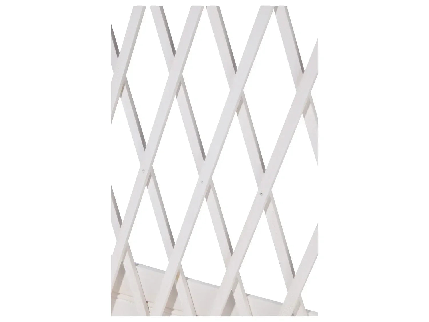dobar Jardinire surleve  roulettes avec treillis, L 79 x l 28,5 x H130 cm