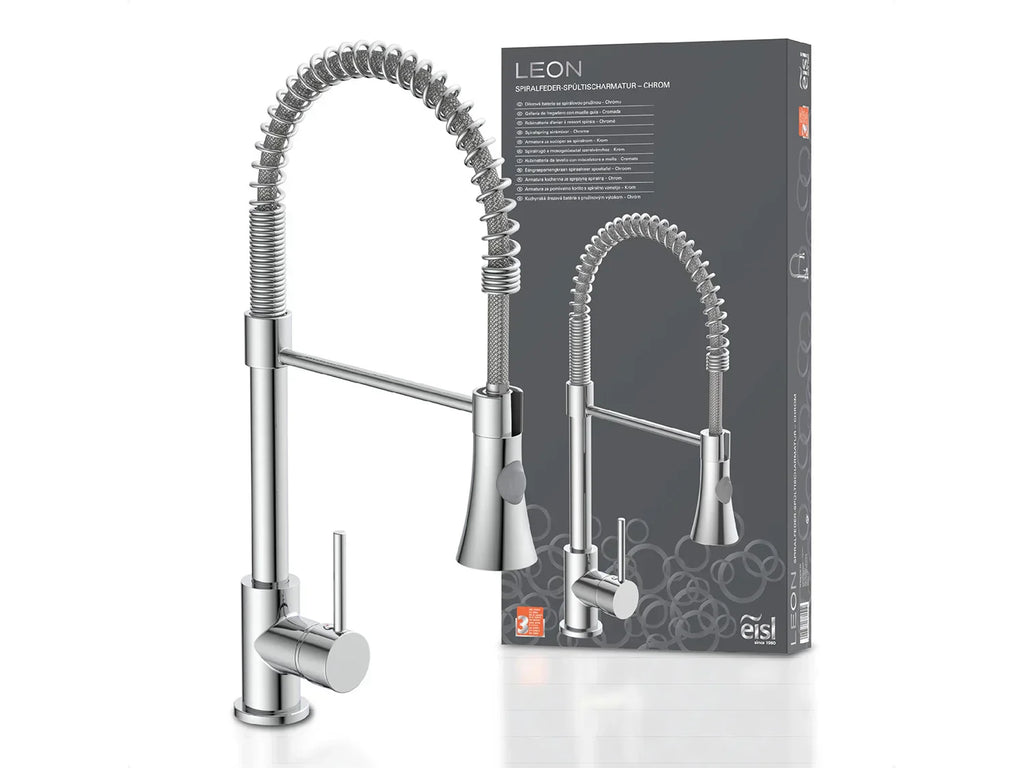 Eisl Mitigeur robinet de cuisine LEON, avec ressort en spirale