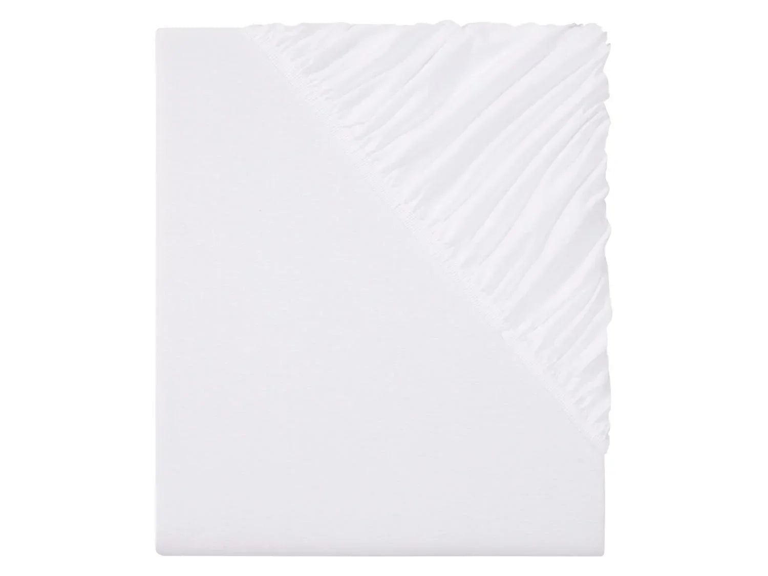 LIVARNO home Lot de 2 draps-housses en jersey 180-200 x 200 cm