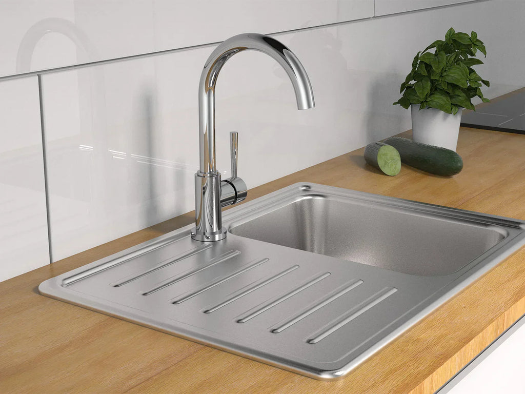 Schtte Mitigeur robinet de cuisine CORNWALL, avec bec courb