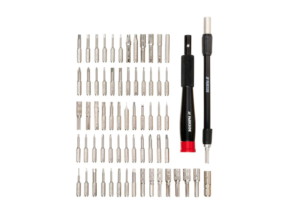 PARKSIDE Set d'outils de prcisions, 66 pices