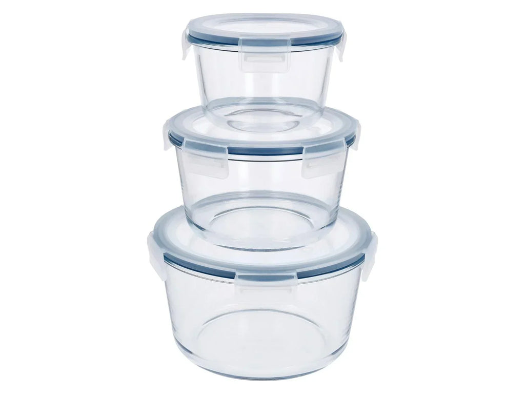 SILVERCREST Set de botes de conservation en verre