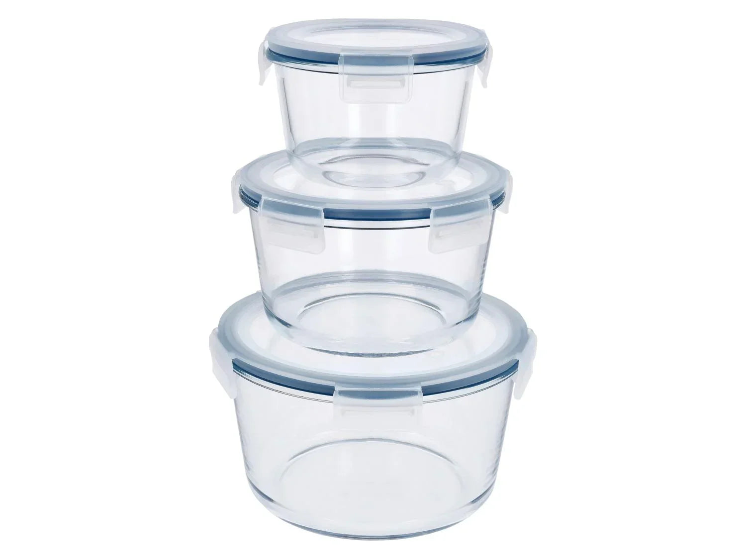SILVERCREST Set de botes de conservation en verre