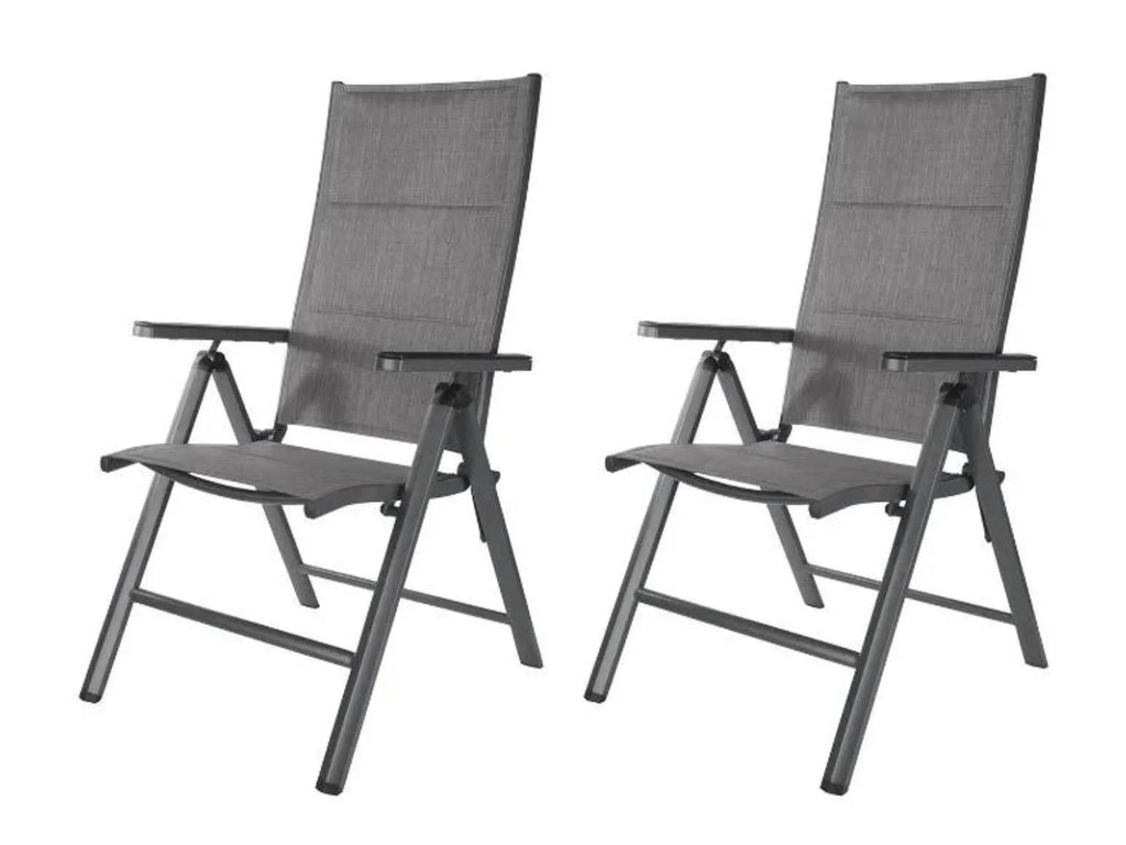 LIVARNO home Table de jardin + Lot de 6 fauteuils en aluminium Toronto