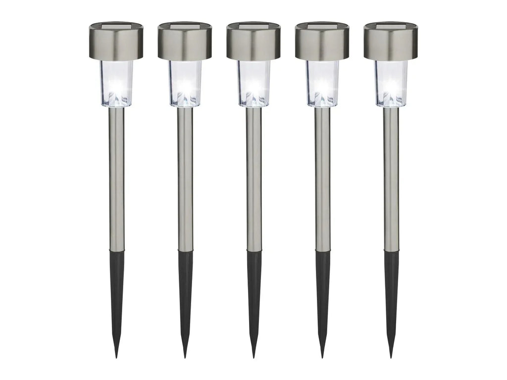 LIVARNO home Lot de 5 mini lampes solaires  LED