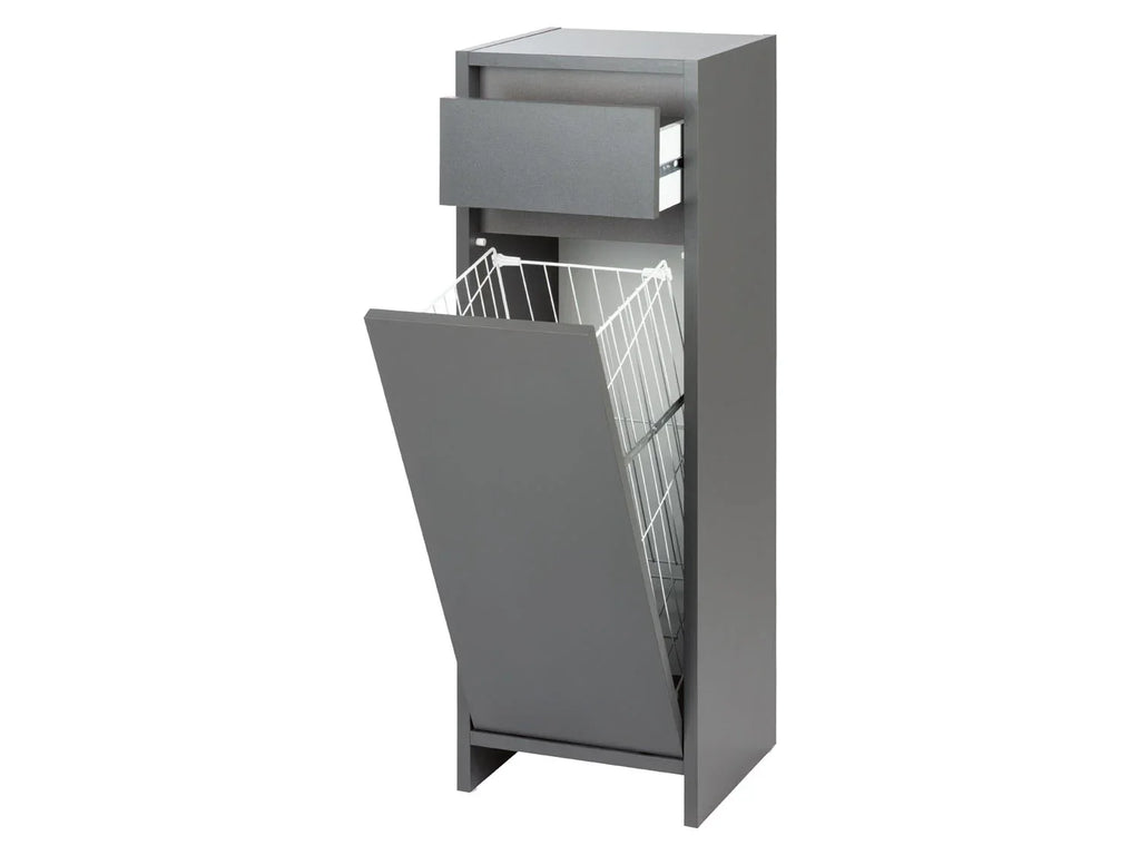 LIVARNO home Armoire latrale de salle de bains Oslo, 32 x 99 x 30 cm, anthracite