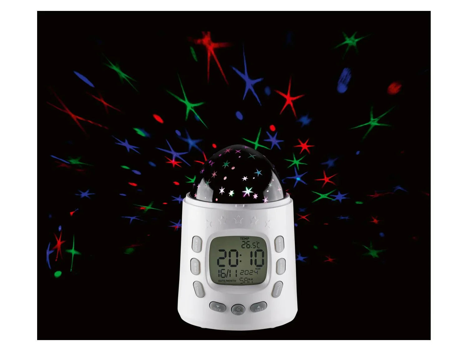 TRONIC Rveil avec projecteur ciel toil