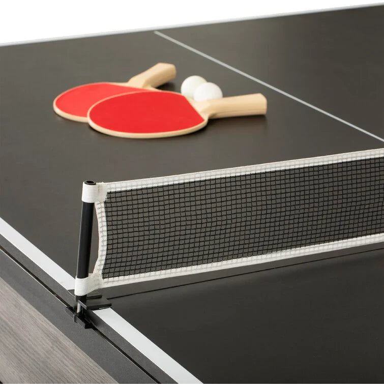 2025 7' 3-in-1 Combination Table Includes Billiards, Table Tennis, & Dining Table