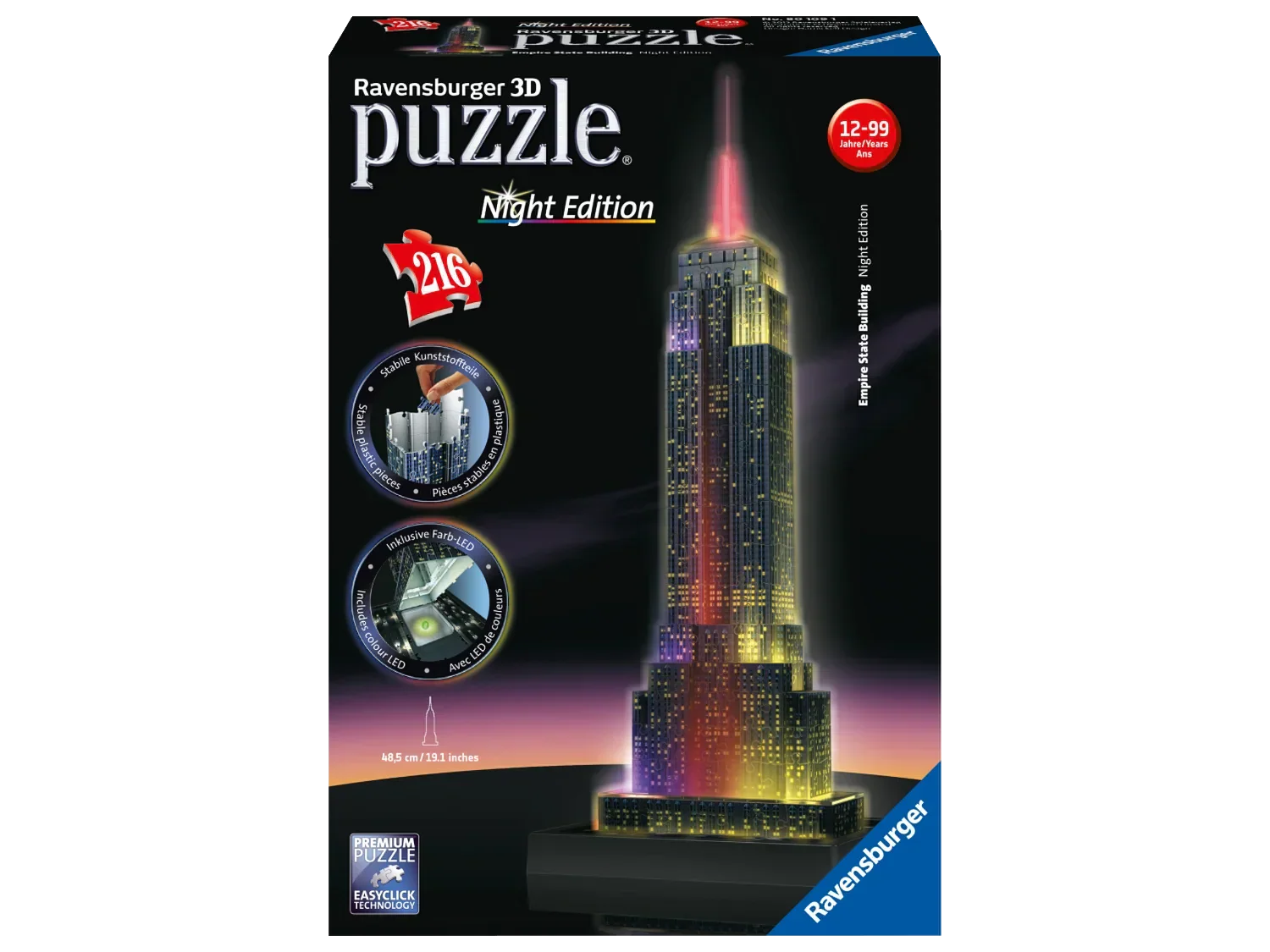 Ravensburger Puzzle 3D LED