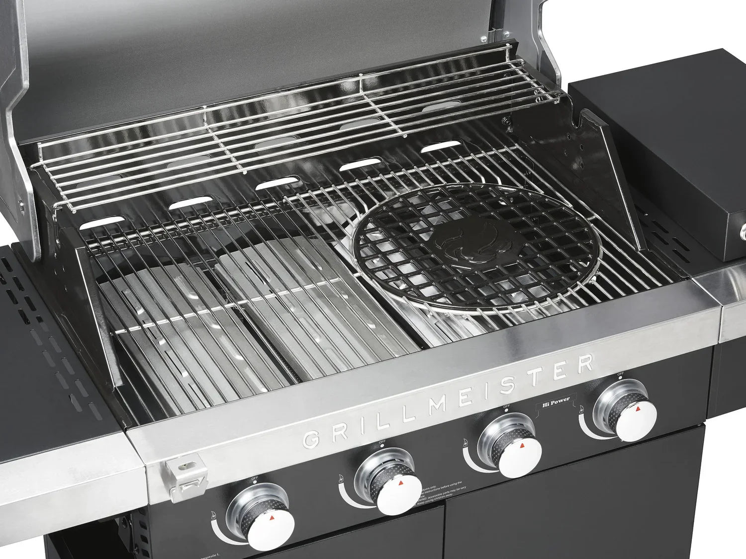 GRILLMEISTER Barbecue  gaz, avec 4 zones de cuisson